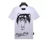 philipp plein t shirt homme pas cher bear white